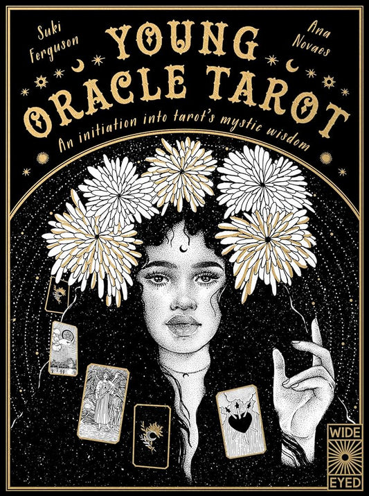 Young Oracle Tarot: An initiation into tarot's mystic wisdom Hardcover by Saki Ferguson