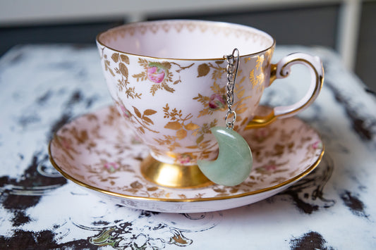 Tea Infuser Strainer with Crystal Moon